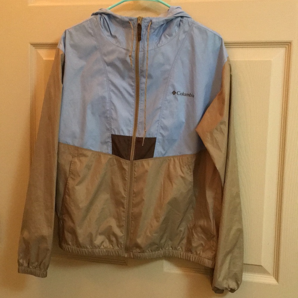 Columbia wind breaker jacket